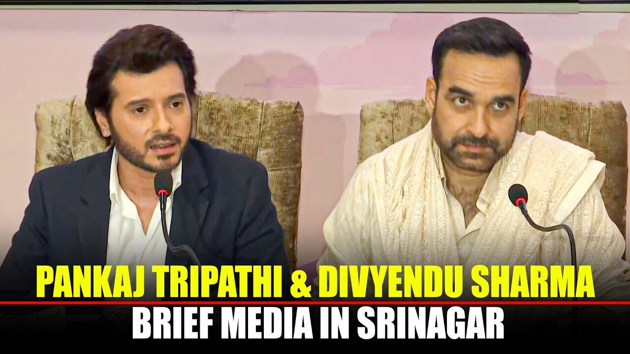 Pankaj Tripathi, Divyendu Sharma Meet Media