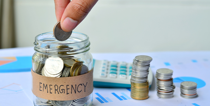 What role do FDs play in emergency fund planning?