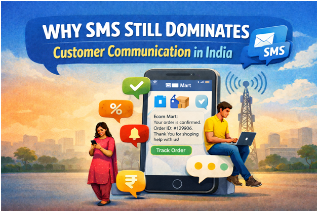Why SMS Still Dominates Customer Communication in India