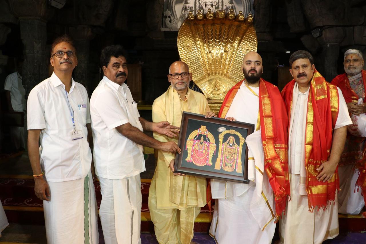 Anant Ambani Visits Tirupati Balaji