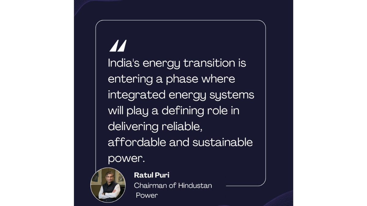 Ratul Puri on Building Integrated Energy Solutions for India’s Rising Power Demand